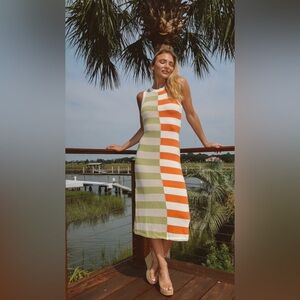 LIKE NEW Le Lis Lanier Knit Midi Dress